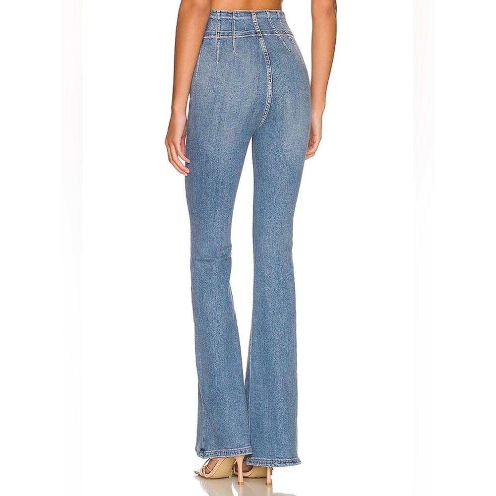 We The Free by Free People Jayde Flare Jeans Size 30 High Rise Bell Bottom - Picture 7 of 14
